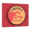Fireball Whisky Vintage Metal Backlit LED Sign – 15" x 18"